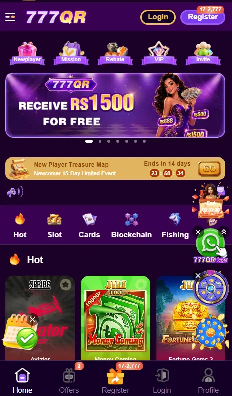 777 QR game