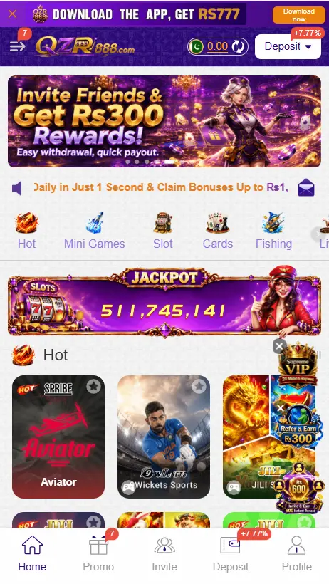 qzr888 game